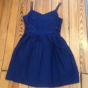 Navy Aqua dress